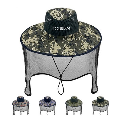 Mosquito-proof fisherman's hat