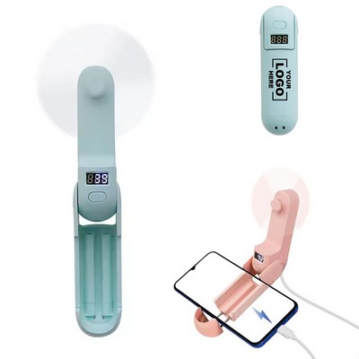 Portable USB Rechargeable Handheld Fan