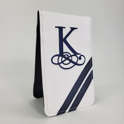 Custom Dura-Leather Scorecard Yardage Book Holder
