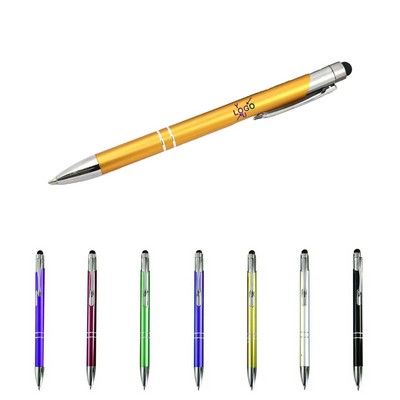Vibrant Metal Stylus Ballpoint Pen