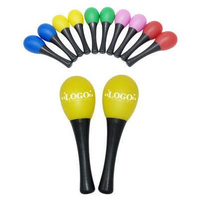 2-Pack Plastic Maraca Percussion Instruments
