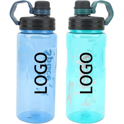 37 Oz Large Capacity Outdoor Sports Fitness Bottle