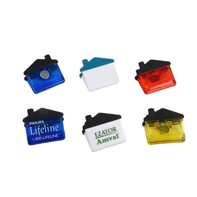 House Magnetic Memo Clip