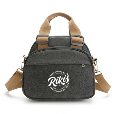 Canvas Convertible Shoulder Bag