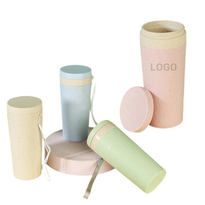 Portable Wheat Straw Water Bottle
