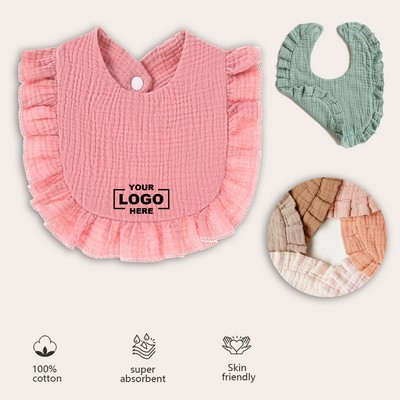 Baby Muslin Bibs Bandana Drool Bibs for Unisex Boys & Girls