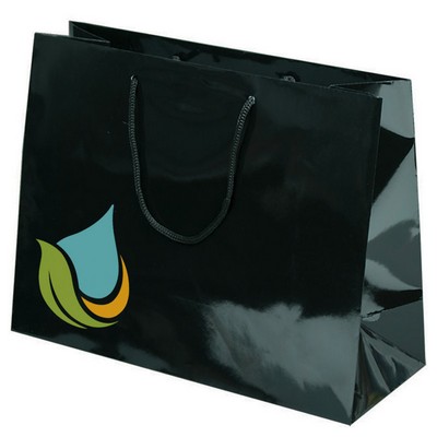 13 x 5 x 10 Custom Printed Gloss Euro Tote 100/ctn