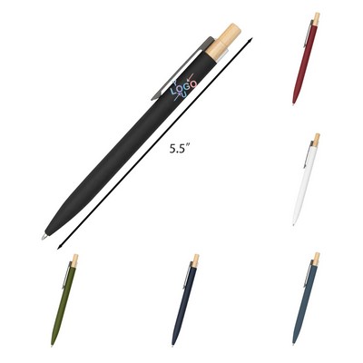 Eco-Friendly Aluminum Bamboo Pen