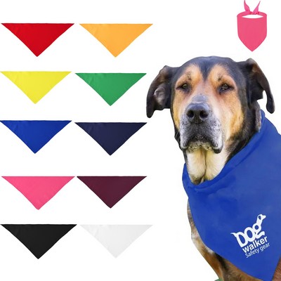 100% Cotton Doggy Triangle Bandana