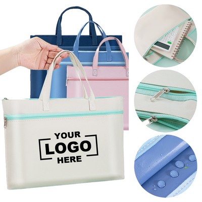 Letter Size Portable Waterproof Document Bag