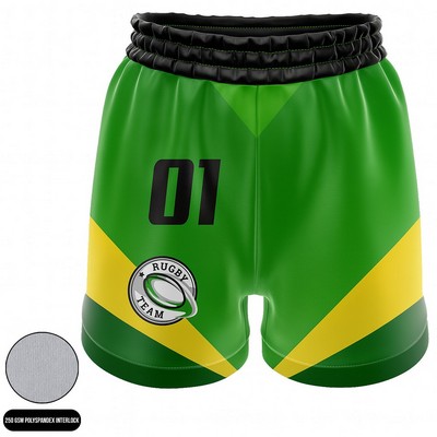 Custom Men'S Rugby Shorts Full Color