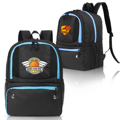 Water Proof Soccer Backpack With Ball And Shoes Compartment