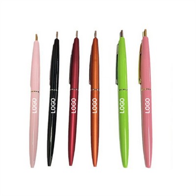 Business Metal Clip Retractable Ballpoint Pen