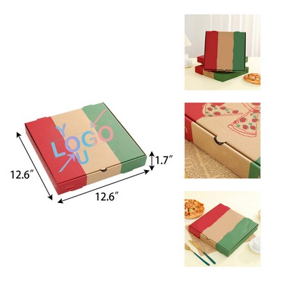 Personalized Full Color 12 Inches Pizza Box