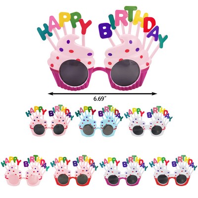 Festive Cupcake Party Glasses