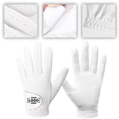Golf Glove with FiberSof Backing