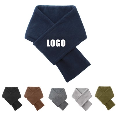 Soft Unisex Skin-Friendly Polar Fleece Warm Scarf