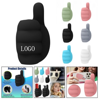 Silicone Thumb-Shaped Lipstick Holder