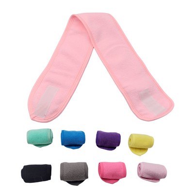 Soft Adjustable Face Wash Headband