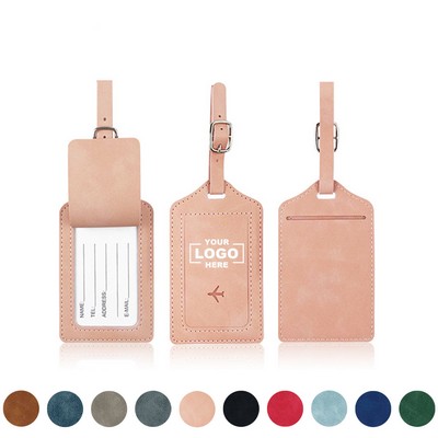PU Leather Luggage Tag