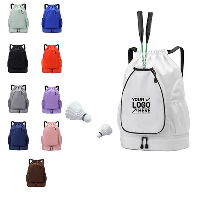 Oxford Drawstring Sports Shuttlecock Bag
