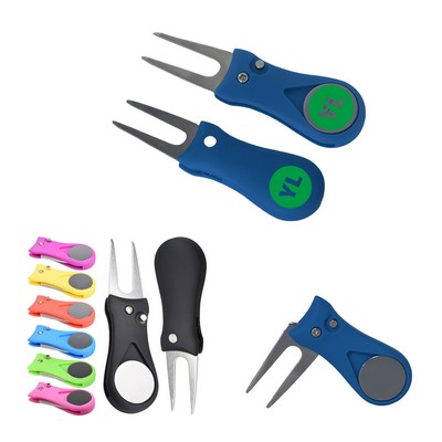 Switchblade Golf Divot with Ball Mark