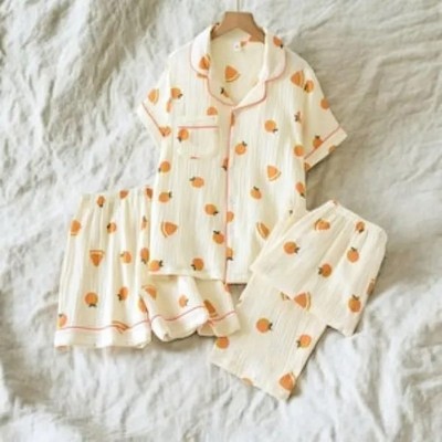 Women's Cozy 3-Piece Pajama Set