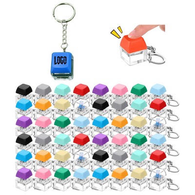 Keyboard Fidget Toy Keychain