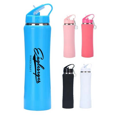 20oz Stainless Steel Outdoor Sports Bottle