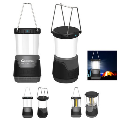 Lantern Wireless Charger Bluetooh Speaker