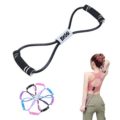 8 Shape Yoga Fitness Exercise Band