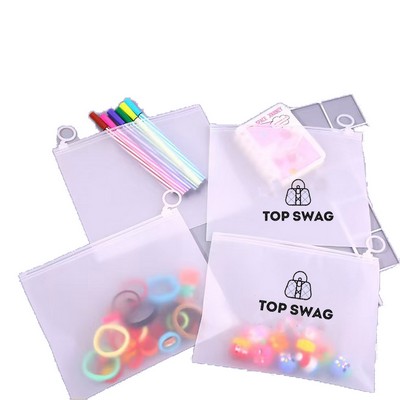 Frosted EVA Zip Lock Pouch for Travel