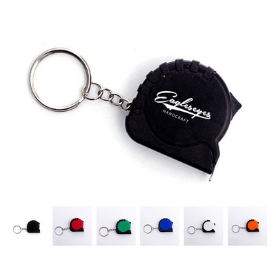 Mini Retractable Tape Keychain