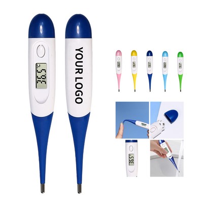 Digital Thermometer Soft Head LCD Display 5" Length