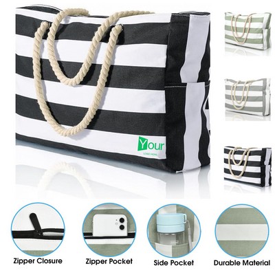 Large Waterproof Beach Tote Bag