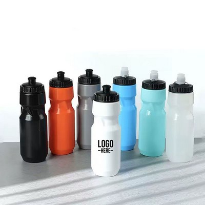 24 Oz. Squeeze Silicone Sports Bottle
