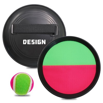 Custom Outdoor Ball Catch Set Game Toy