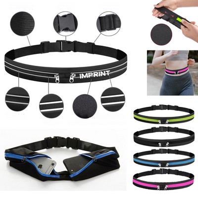 Reflectvie Running Belt Bag