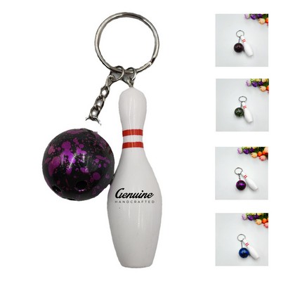 Bowling Ball Keychain