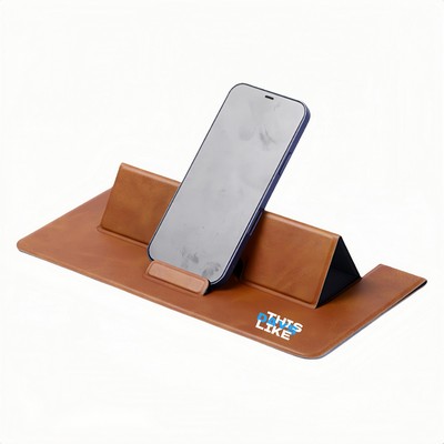 PU Leather Adjustable Phone Stand Tablet