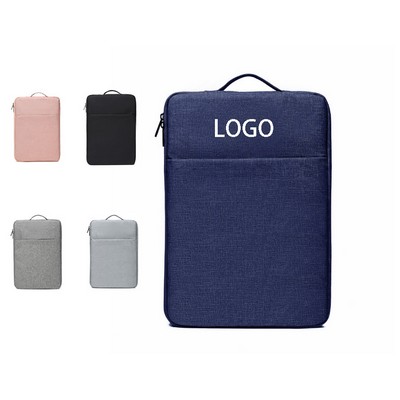 15" Oxford Laptop Sleeve W/ Handle