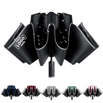 Auto Open/Close Inversion Travel Umbrella