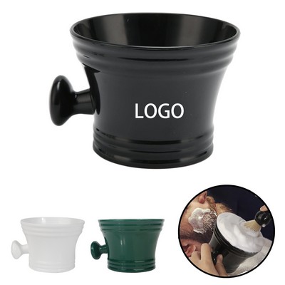 Plastic Shaving Cup for Wet Shaving