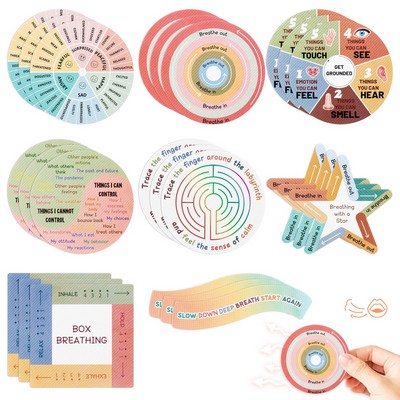 Anxiety Sensory Textured Rough Stickers