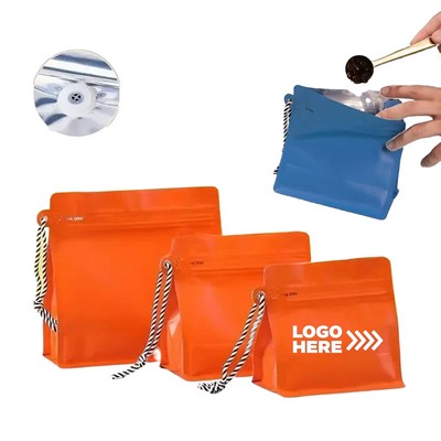 Ziplock Food Storage Bag w/Handle & Valve