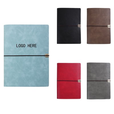 A6 Retro Strap Notebook