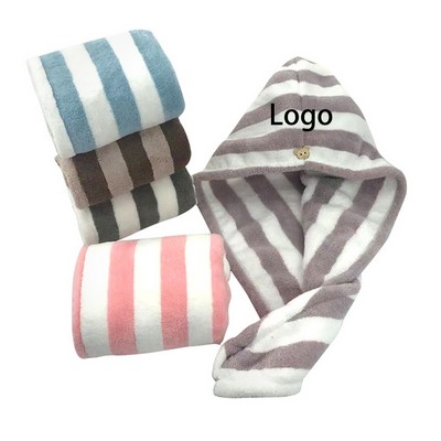 Striped Microfiber Beach Towel / Bath Towel