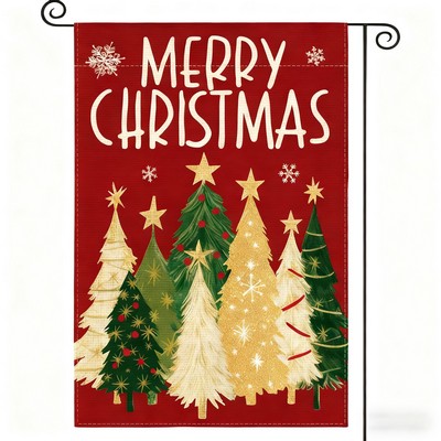 Custom double-sided full-color garden flag