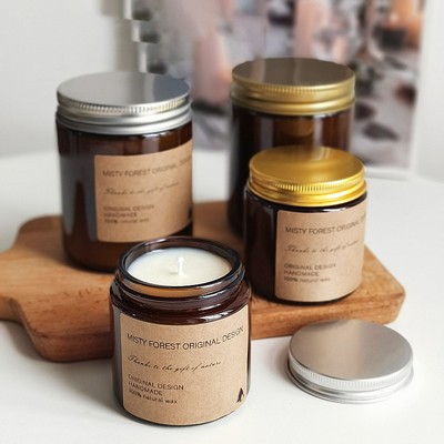 8oz Empty Aromatherapy Candle Glass Jar