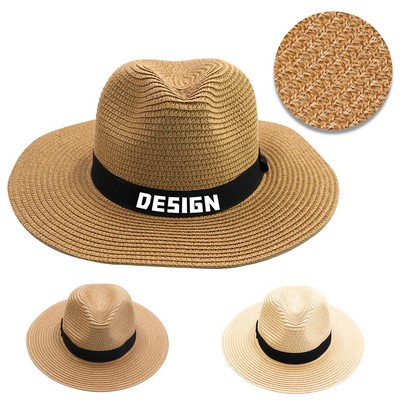 MOQ10 Beach Straw Panama Hat